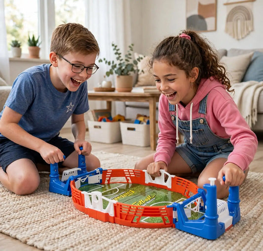 Mini Football Board Match Game Kit Tabletop Soccer